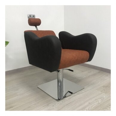 Professional hairdressing chair for beauty salons with reclining backrest GALA DE PELUQUERÍA 5