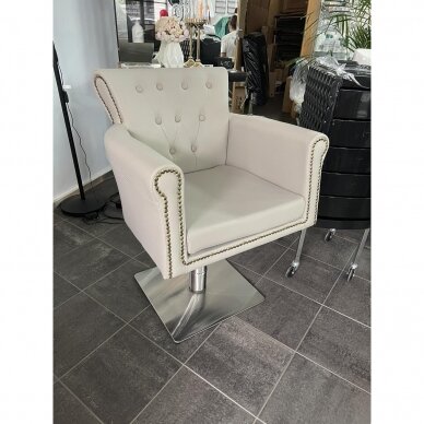 Professional hairdressing chair HAIR SYSTEM BER 8541, grey 7 Professional hairdressing chair HAIR SYSTEM BER 8541, grey 7