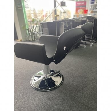 Professional hairdressing chair MK270, black color 2