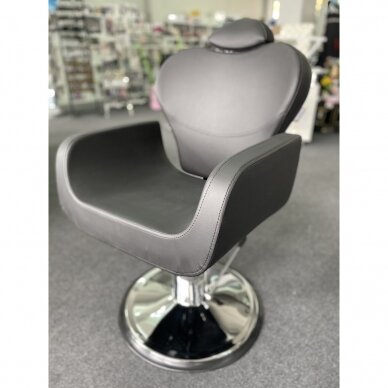 Professional hairdressing chair MK270, black color 7