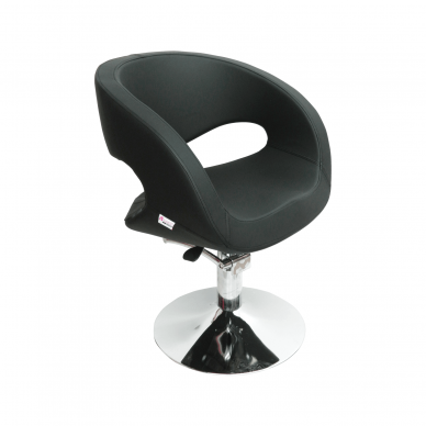 Профессиональное парикмахерское кресло TK 252D8, черного цвета