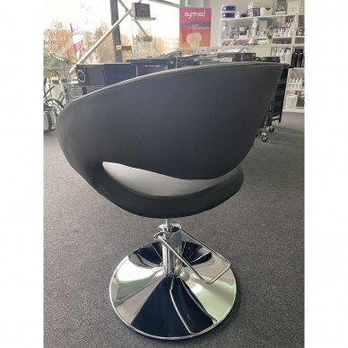 Professional hairdressing chair TK 252D8, black color 2
