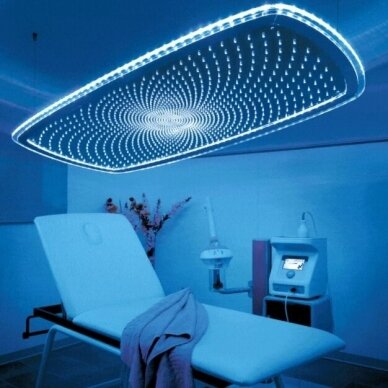 Profesionali kosmetologinė chromoterapinė lempa, tvirtinama prie lubų 4