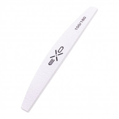 EXO PROFESSIONAL professional nail file 100/180 grit, 1 pc. SAFE PACK 1
