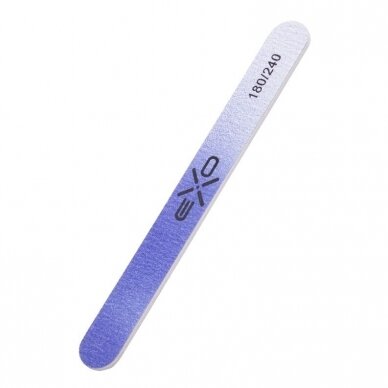 EXO PROFESSIONAL professional nail file for manicure 180/240 grit, 10 pcs. EXO PROFESSIONAL professional nail file for manicure 180/240 grit, 10 pcs.