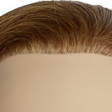 Профессиональная насадка из натуральных волос для обучения парикмахеров и стилистов HANNA, 35 см. 2