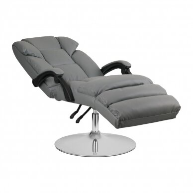 Profesionali pedikiūro kėdė EVA, tamsiai pilkos spalvos 4