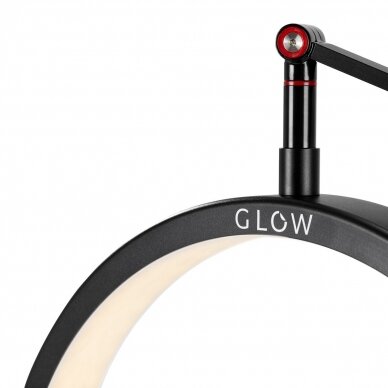 Profesionali procedūrinė lempa kosmetologams bei grožio salonams GLOW MX3, montuojama prie stalo (juodos spalvos) 7