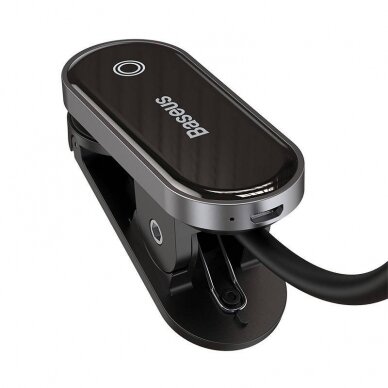 Desk MINI CLIP LED lamp for additional workplace lighting, dark grey 2 Desk MINI CLIP LED lamp for additional workplace lighting, dark grey 2