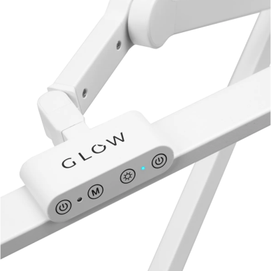 Профессиональная настольная лампа для маникюра GLOW L03, белая 7
