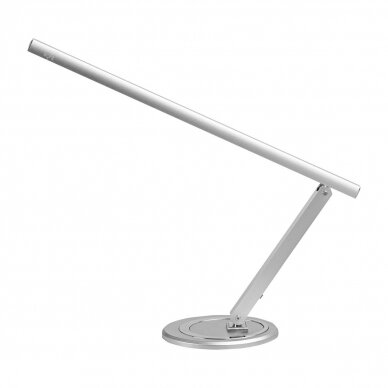 Профессиональная настольная лампа для маникюра SLIM LED ALL4LIGHT, серебристая 1