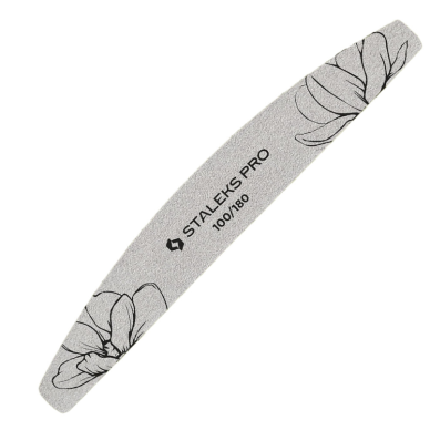 STALEKS PRO nail file, 100/180 grit, boat shape (25 pcs.) STALEKS PRO nail file, 100/180 grit, boat shape (25 pcs.)