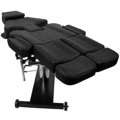 Profesionali hidraulinė tatuiruočių salono kėdė-lova PRO INK 603B 2