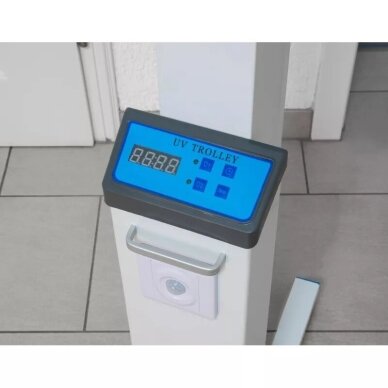 Profesionali UV-C lempa patalpoms ir paviršiams dezinfekuoti su ratukais GOOD CONNECTIONS UVC-0001, 60 W 1