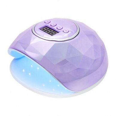 Professional UV / LED manicure and pedicure lamp SHINY 86W, purple
