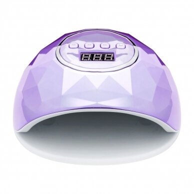 Professional UV / LED manicure and pedicure lamp SHINY 86W, purple 2