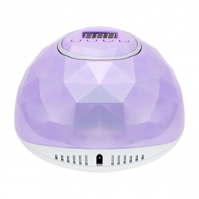 Profesionali UV/LED manikiūro ir pedikiūro lempa SHINY 86W, violetinės spalvos 3