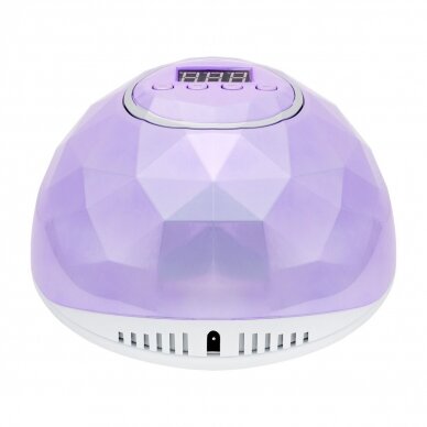 Profesionali UV/LED manikiūro ir pedikiūro lempa SHINY 86W, violetinės spalvos 3 Profesionali UV/LED manikiūro ir pedikiūro lempa SHINY 86W, violetinės spalvos 3