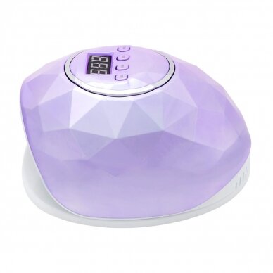 Profesionali UV/LED manikiūro ir pedikiūro lempa SHINY 86W, violetinės spalvos 4