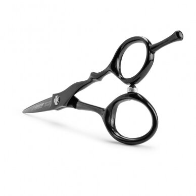 KIEPE профессиональные итальянские ножницы для стрижки волос REGULAR RAZOR WIRE 5.5, цвет черный 4