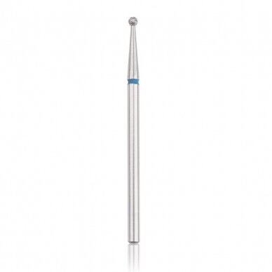 Profesionalus deimantinis frezos antgalis BALL BLUE 1,8 mm Profesionalus deimantinis frezos antgalis BALL BLUE 1,8 mm