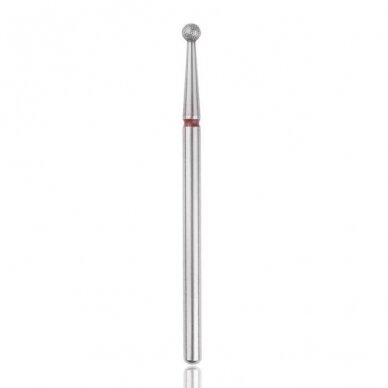 Profesional diamond nail dril tip BALL RED 2,5 Profesional diamond nail dril tip BALL RED 2,5