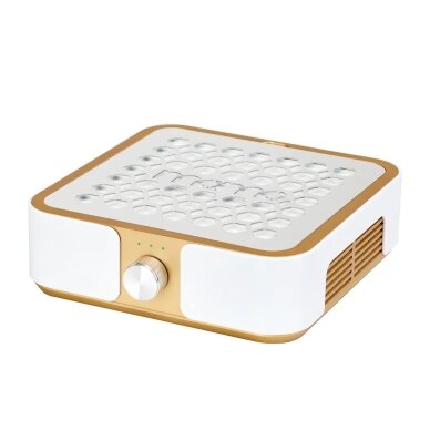 Professional dust collector for manicure MOMO P30 60W (white-gold color) Professional dust collector for manicure MOMO P30 60W (white-gold color)