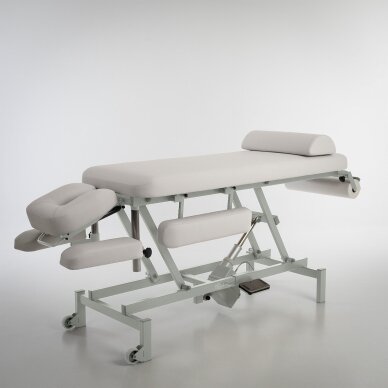 Professional electric physiotherapy and massage table EQ-1908