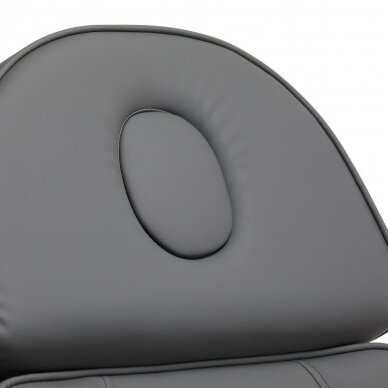 Профессиональная электрическая кресло-кровать для косметологов LUX 273B 3 мотора, серого цвета 10