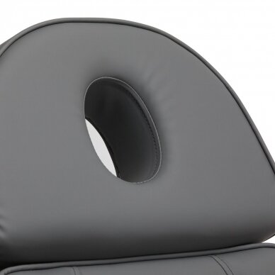 Профессиональная электрическая кресло-кровать для косметологов LUX 273B 3 мотора, серого цвета 11