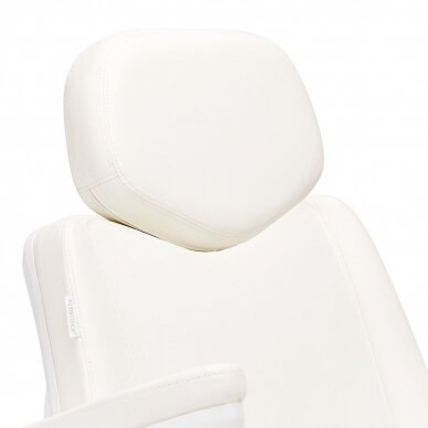 Профессиональная электрическая поворотная кровать для косметологов AZZURRO 873, 4 мотора, белого цвета 14