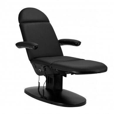 Профессиональная электрическая кресло-кровать для косметологов SILLON BASIC, 3 мотора, черного цвета 2