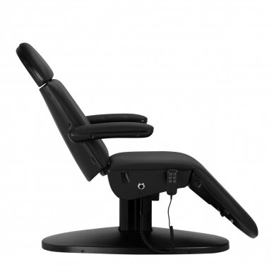 Профессиональная электрическая кресло-кровать для косметологов SILLON BASIC, 3 мотора, черного цвета 3
