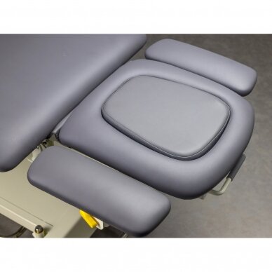 Профессиональный электрический стол для мануальной терапии и массажа Evero V4 с подушкой Ergo, серого цвета 1