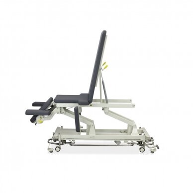 Профессиональный электрический стол для мануальной терапии и массажа Evero X7 INTEGRA  с инновационной встроенной пеной, серого цвета 14