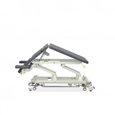 Профессиональный электрический стол для мануальной терапии и массажа Evero X7 INTEGRA  с инновационной встроенной пеной, серого цвета 15