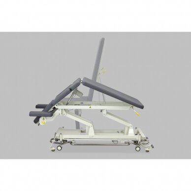 Профессиональный электрический стол для мануальной терапии и массажа Evero X7 INTEGRA  с инновационной встроенной пеной, серого цвета 5