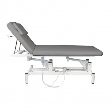 Profesionalus elektrinis masažo ir reabilitacijos gultas MOD-079 (1 variklis), pilkos spalvos 2