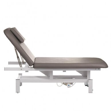 Profesionalus elektrinis masažo ir reabilitacijos gultas BD-8030, pilkos spalvos 4