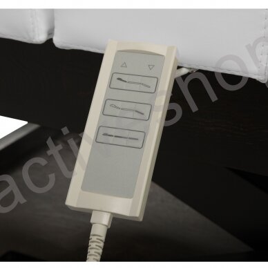Profesionalus elektrinis SPA ir masažo gultas-lova AZZURRO 808 (2 varikliai), baltos spalvos 7
