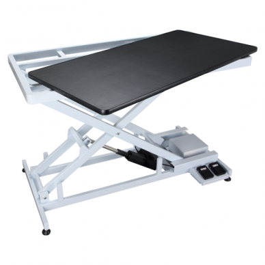 Профессиональный стол для стрижки животных Blovi Callisto с электрическим управлением, 125x65см, черного цвета 5