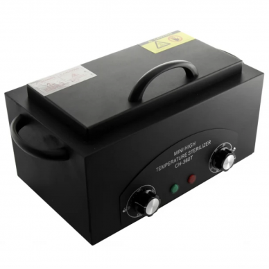 Professional hot air sterilizer for hygiene passport CH-360T, black color 1