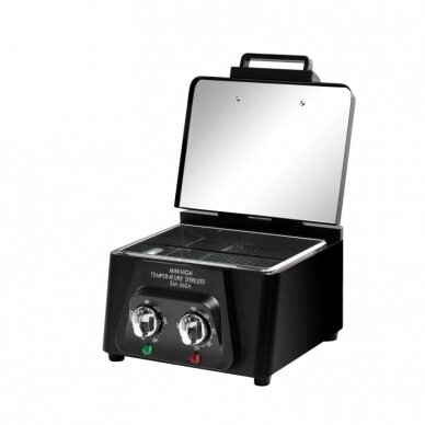 Profesionalus karšto oro sterilizatorius higienos pasui SM-360A, juodos spalvos 1 Profesionalus karšto oro sterilizatorius higienos pasui SM-360A, juodos spalvos 1