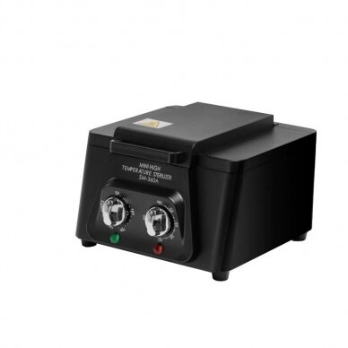 Profesionalus karšto oro sterilizatorius higienos pasui SM-360A, juodos spalvos