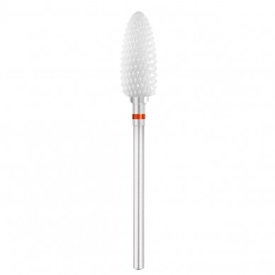 EXO PROFESSIONAL profesionalus keramikinis frezos antgalis manikiūrui EXO apvalus kūgis 6,0 mm rd / 230 f EXO PROFESSIONAL profesionalus keramikinis frezos antgalis manikiūrui EXO apvalus kūgis 6,0 mm rd / 230 f