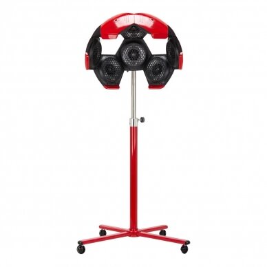 Professional hairdressing infrared zone GABBIANO 828, red color