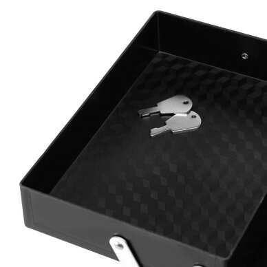 Professional cosmetic case 40, silver color 9