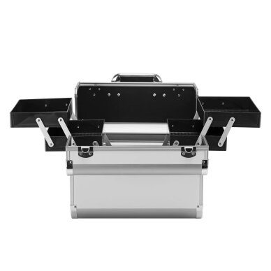 Professional cosmetic case 40, silver color 4 Professional cosmetic case 40, silver color 4