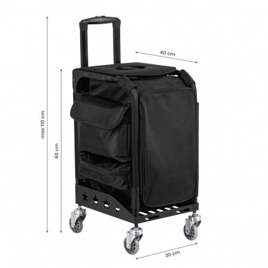 Professional cosmetic case 327, black color 6 Professional cosmetic case 327, black color 6