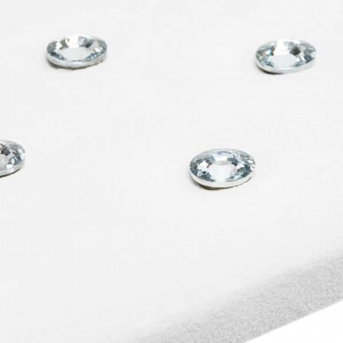 Professional manicure armrest MOMO DIAMOND, white velor 2 Professional manicure armrest MOMO DIAMOND, white velor 2